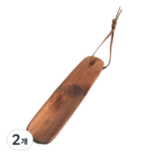 에스에이케이 월넛 구두주걱, 2개, 월넛 15cm