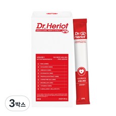 닥터헤리엇 브레스케어 고함량 심장 호흡기 기관지 면역 영양제, 3박스