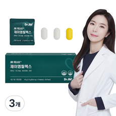 닥터제이엠 제이엠릴렉스 1box 30일 수면 불면 긴장완화 스트레스 케어, 3개, 30정