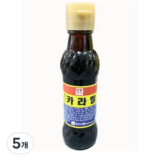 초야식품 담울 카라멜, 5개, 180ml