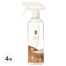 숲바른 제로클리너 (소독스프레이), 4개, 500ml