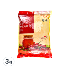 생활가득 햇살가득한 고춧가루 장용, 3개, 2.5kg