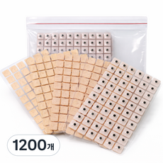 귀 지압 패치 스티커, 스킨, 1200개