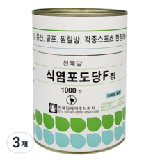 천혜당 식염포도당, 1000정, 3개