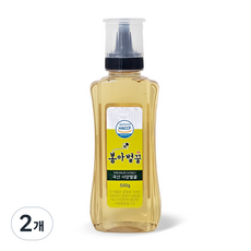 봉아 국내산 사양벌꿀, 2개, 500g