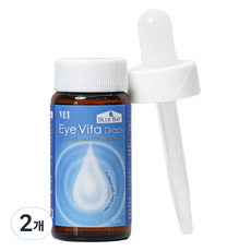 블루베이 Vet 아이비타 드롭 20ml 눈물영양제 강아지/고양이 겸용, 2개 2개