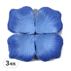 부직포 장미300 꽃잎 조화 플라워샤워 프로포즈 웨딩 장식 소품, 3세트, 16-그라데이션블루300장