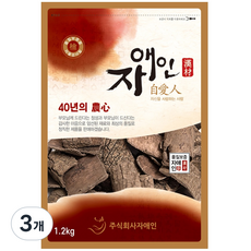 국산 볶은 두충나무껍질 600g 소금물로 법제후 볶은 자연산 두충나무껍질차, 3개