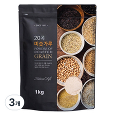 대주 20곡 미숫가루, 3개, 1kg