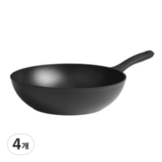 락앤락 패턴IH 궁중팬 30cm 블랙 / 인덕션 가능, 4개