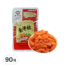 (배터짐) 이부족 매운맛 설곤약 수뉴두 간식, 90개, 16g