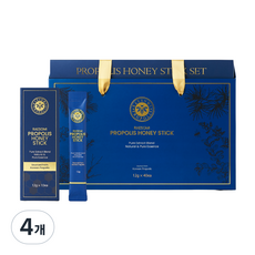 래소미 프로폴리스 꿀스틱, 4개, 40회분