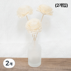 디퓨저 솔라플라워 스틱 국화꽃, 2개입, 2개, 내추럴