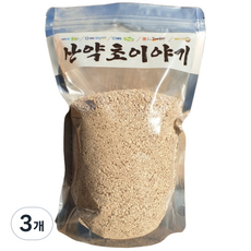2025 햇 국내산 도토리가루 도토리분말 껍질 벗겨 가공, 500g, 3개