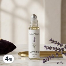 프라간시아 프리미엄 아로마 라벤더 롤온, 4개, 8ml