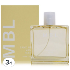 엠비엘 샌드비치 바닐라 퍼퓸 향수, 3개, 100ml