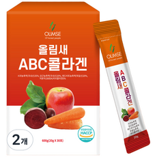 올림새 ABC콜라겐 젤리스틱 30개 저분자피쉬콜라겐, 30회분, 2개