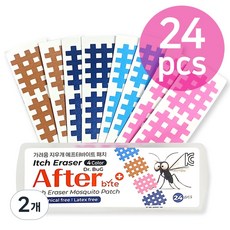 애프터 바이트 가려움 지우개 모기패치 24P, 2개, 4 COLOR 24P 2개, 4 COLOR 24P