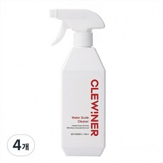 클위너 물때클리너, 4개, 500ml
