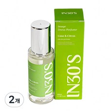 인써티 오드퍼퓸 섬유 향수 드레스퍼퓸, 2개, 100ml, 02.라임앤시트러스
