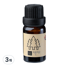 피톤이오 피톤치드 편백오일 국내산, 3개, 50ml