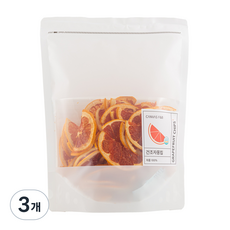 국내생산 말린 자몽칩, 3개, 100g