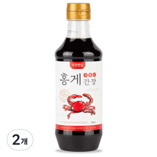 자연한입 홍게간장, 2개, 500ml