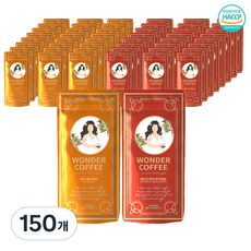 신선한 원더 더치커피 파우치 2종원두 혼합, 150개, 1개입, 30ml