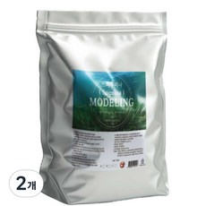 에버21 스피루리나 모델링팩 1kg 대용량 (진정/쿨링) 고무볼 스파츌라증정, 2개, 1개입