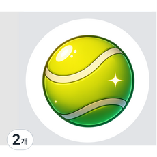 스포츠 티셔츠에코백열전사지1장+낱장도무송스티커30장 A4스티커 체험키트, 2개, 테니스공세트