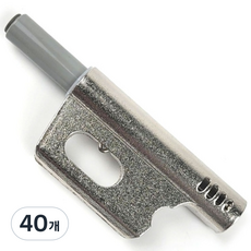 제이엠 문주 T경첩용 댐퍼 스무브 싱크대 도어 MJ, 40개, 캐스팅