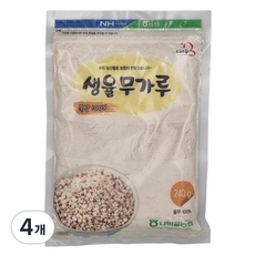 농협 함평 나비골농협 생율무가루, 4개, 240g