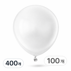 브로키 펄풍선 12인치 100p 풍선 파티용품 이벤트 소품 30cm, 400개, 13_12인치_화이트