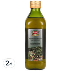 바예호 엑스트라버진 올리브유 피쿠알 냉압착 오일, 500ml, 2개