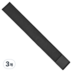 생활에편리함을더하다 논슬립 드라잉 매트, 1단, 3개, 블랙