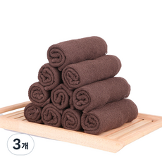 ITALIANO 식당 골프장 당구장 업소용 물수건 30g 01cm 50장가 핸드타월, 3개, 진밤
