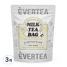 에버티 얼그레이바닐라 밀크티백, 3개, 12개입, 5g