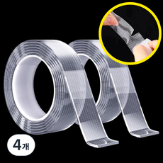 로열스테디 자국없는 초강력 양면테이프, 4개