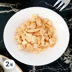 코코넛청크 코코넛칩 밀가루없는과자 그래놀라, 2개, 100g