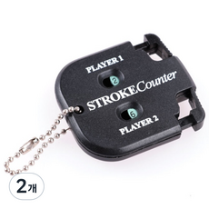예코 골프 스코어 카운터 블랙 점수 타수 계산기, 2개