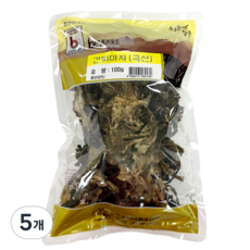 펌프킨 국산 건피마자잎, 5개, 100g