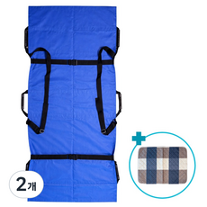 데일리담 자세변환 매트 들것 환자이송 대형 70x160, 2개