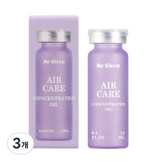 리슬립 에어케어 피톤치드 편백 룸스프레이 리필 오일 앰플 315ml용, 3개, 12ml