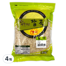 [농협] 원삼농협 햇살미인 할맥(쪼갠 보리), 4개, 1kg