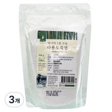 네니아 1번 구운 다용도 죽염, 단품, 500g, 3개