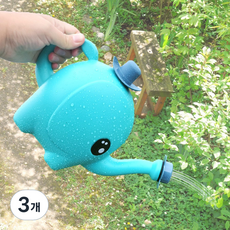 미소라인F 코끼리 물조리개 물뿌리개 원예 분무기, 민트, 3개