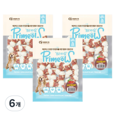프리미요 강아지 딩고 덴탈껌 20p, 소고기, 240g, 6개 소고기, 240g, 6개