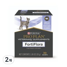 퓨리나 프로플랜 포티플로라 고양이 유산균 30포, 30회분, 장건강/유산균, 2개 30회분, 장건강/유산균, 2개
