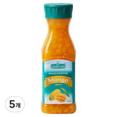 골든팜 망고 과일청, 500ml, 5개