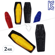 [KC인증] JL매직 관객이 선택한 미라의 색을 맞출 수 있는 마술 미라검정색(Mummy_black)관, 2세트